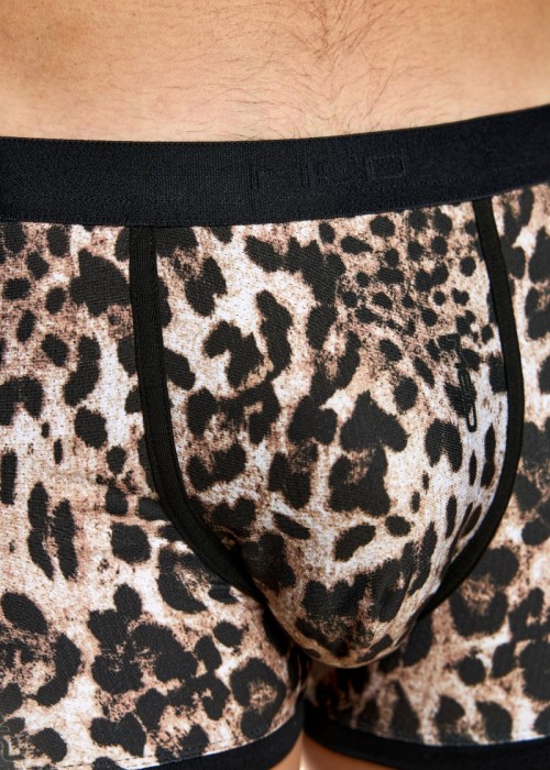 Med Blaze boxer μαύρο με leopar