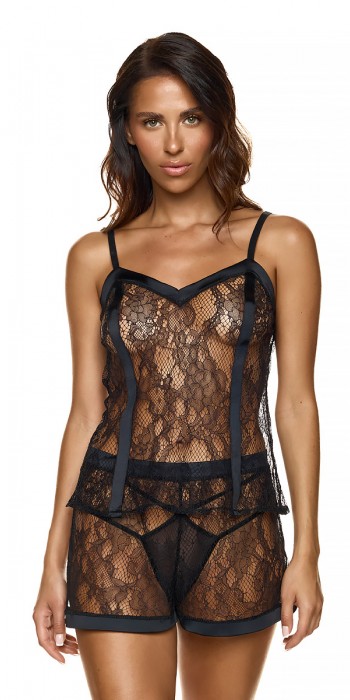 Σετ lingerie δαντέλα Med