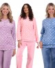 Fluffy pyjamas με καρδούλες ροζ
