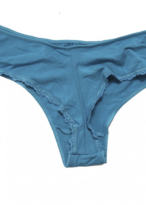 micromodal string  blue