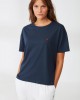 Γυναικείο μπλουζάκι Navy Blue Nautica με λαιμόκοψη