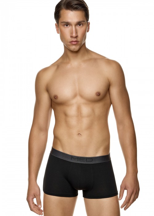 Med 3pack Μαύρο Γκρι Λευκό boxer Med 3pack Μαύρο Γκρι Λευκό boxer