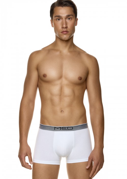 Med 3pack Μαύρο Γκρι Λευκό boxer 