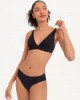 Seamless Litewear Rib Bralette ΜΑΥΡΟ
