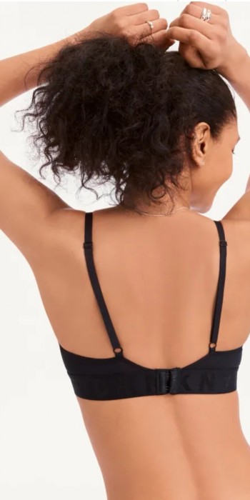Seamless Litewear Rib Bralette ΜΑΥΡΟ Seamless Litewear Rib Bralette ΜΑΥΡΟ