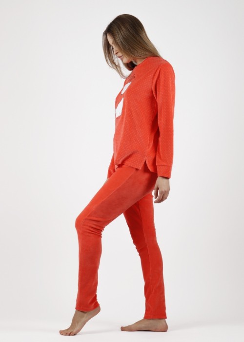 Pijama Hello Winter CORAL