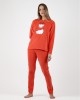 Pijama Hello Winter CORAL