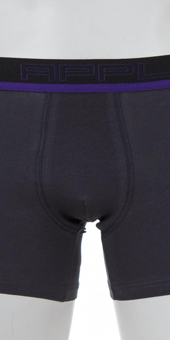 Apple boxer ανθρακί-μωβ Apple boxer ανθρακί-μωβ