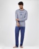 Men's Summer Vibes Ανδρική πυτζάμα μπλε
