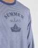 Men's Summer Vibes Ανδρική πυτζάμα μπλε