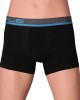  Apple boxer μαύρο με σιέλ