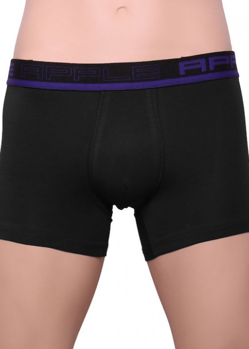  Apple boxer μαύρο με μωβ