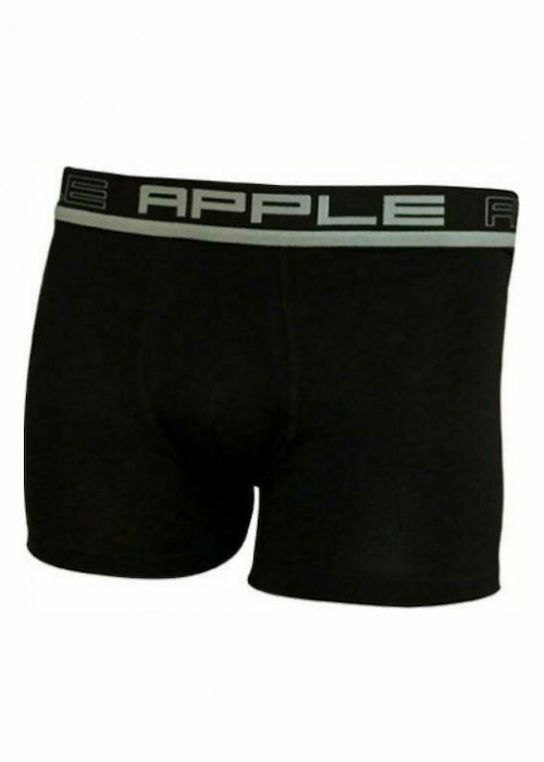  Apple boxer μαύρο με ασημί