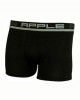  Apple boxer μαύρο με ασημί