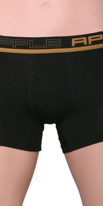 Apple boxer μαύρο με χρυσό Apple boxer μαύρο με χρυσό