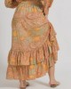 Ble Resort Collection Maxi Φούστα σε Πορτοκαλί χρώμα