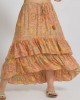 Ble Resort Collection Maxi Φούστα σε Πορτοκαλί χρώμα