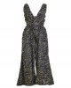 Ble Resort Collection Γυναικεία Αμάνικη Ολόσωμη Φόρμα Μαύρη
