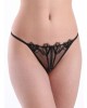 String δαντέλα μαύρο