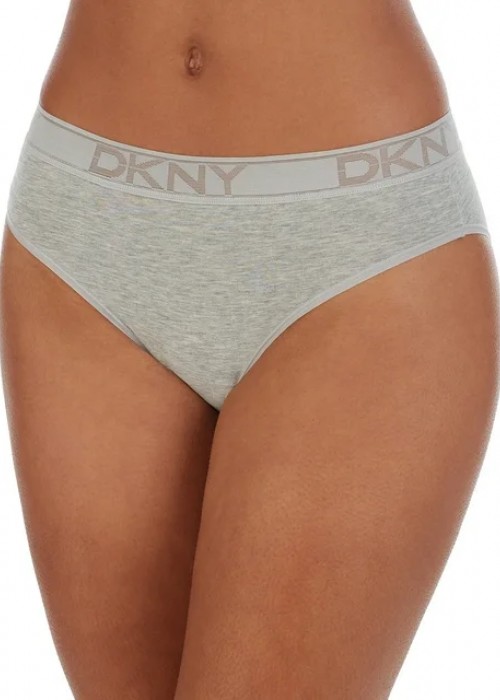 σλιπ  donna karan σε brief γκρι χρώμα από γνήσιο βαμβάκι