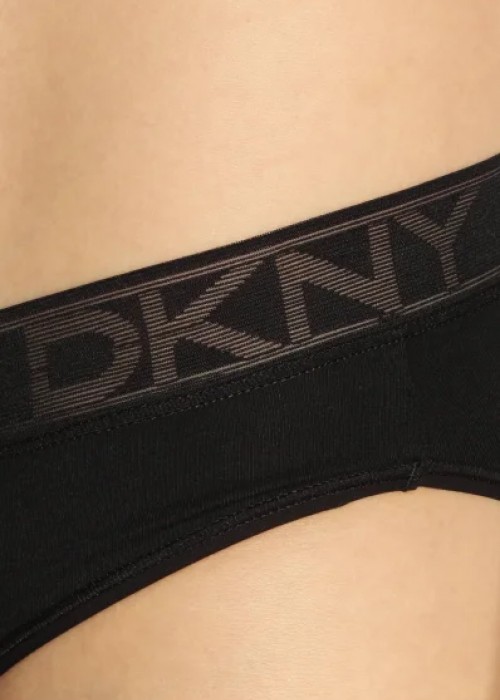 σλιπ  donna karan σε brief μαύρο χρώμα από γνήσιο βαμβάκι
