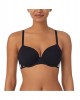 Cozy Boyfriend T-Shirt Bra Black