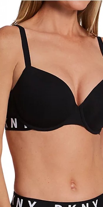 Cozy Boyfriend T-Shirt Bra Black