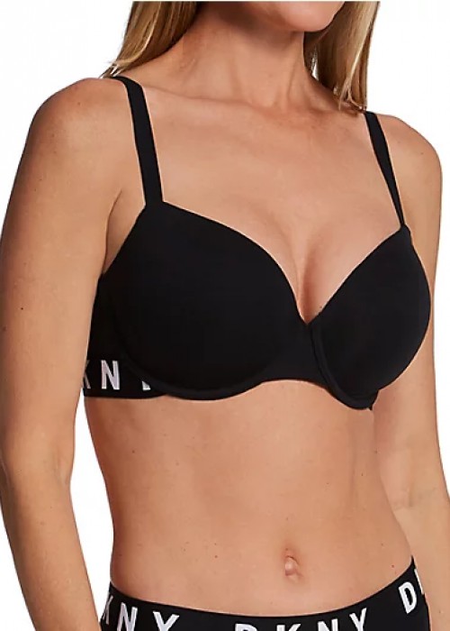 Cozy Boyfriend T-Shirt Bra Black