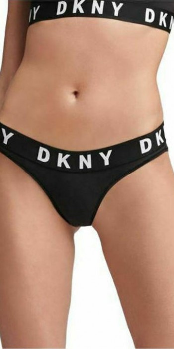 Dona karan string μαύρο