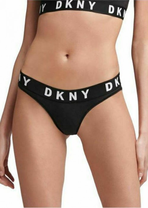 Dona karan string μαύρο