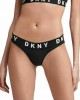 Dona karan string μαύρο