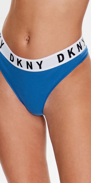 Dona karan string μπλε