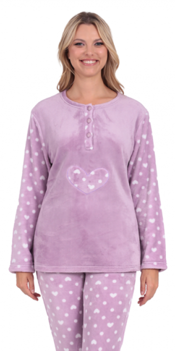 Fluffy pyjamas λιλά