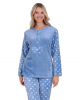 Fluffy pyjamas blue