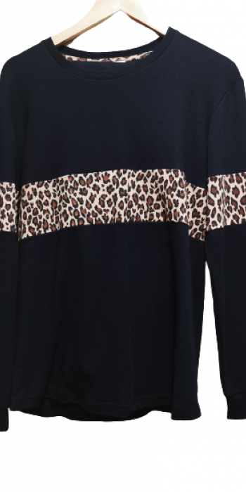 animal print πυτζάμα σε μαύρο χρώμα 3xlarge animal print πυτζάμα σε μαύρο χρώμα 3xlarge