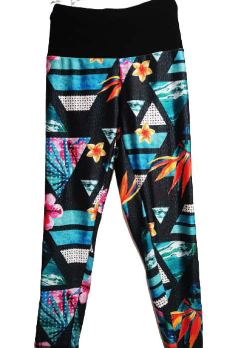 κολάν black flowers