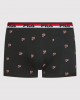 fila boxer μαύρο με logo F 