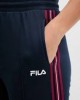 Γυναικεία Filla φόρμα μπλε μπορντώ ζακέτα με φερμουάρ και μπλε παντελόνι