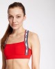 fila bra με χιαστί πλάτη με χρυσόσκονη