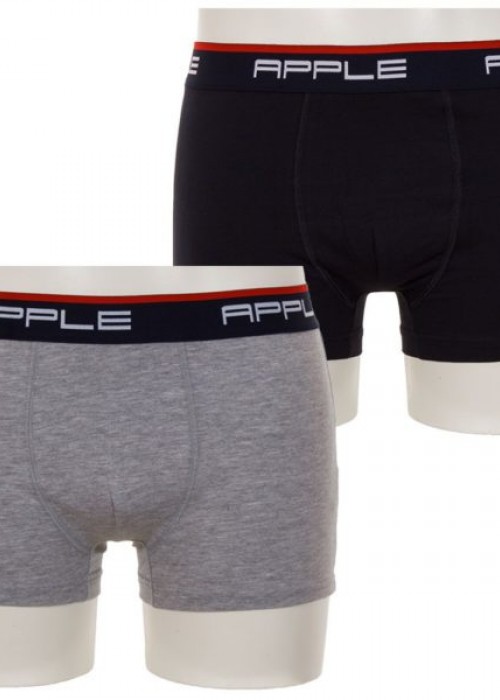 Ανδρικό Boxer Apple 2άδα grey-blue