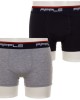 Ανδρικό Boxer Apple 2άδα grey-blue