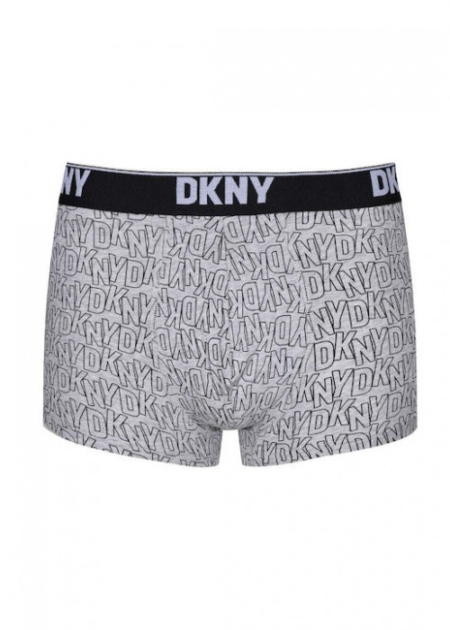 3PACK DKNY BOXER GREY-BLACK