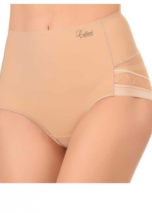 Lastex Medium Waist μπεζ