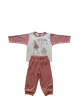Bebe πυτζάμα για κορίτσι little princess σάπιο μήλο