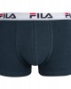 fila boxer δυάδα μπλε 2pack