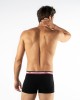 fila boxer με τρίχρωμο λάστιχο μαύρο