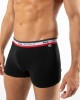 fila boxer με τρίχρωμο λάστιχο μαύρο
