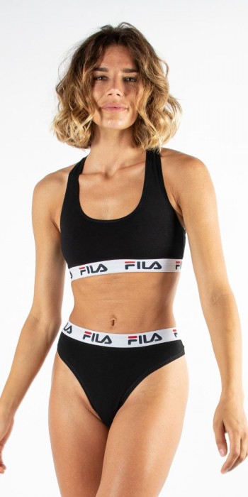 fila classic bra black
