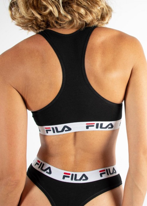 fila classic bra black