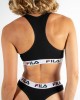 fila classic bra black